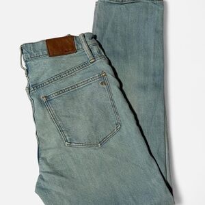 Madewell Women’s  Denim Straight Jeans in Light Blue